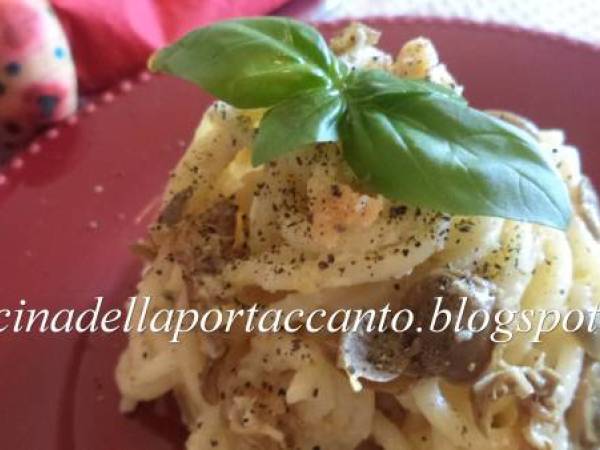 Spaghetti poveri con salsa salernitana - Preparazione tappa 6