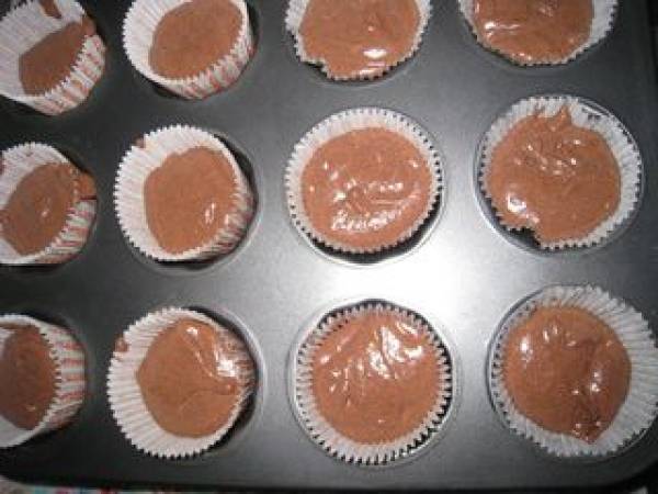 Muffin senza glutine e senza lattosio - Preparazione tappa 3