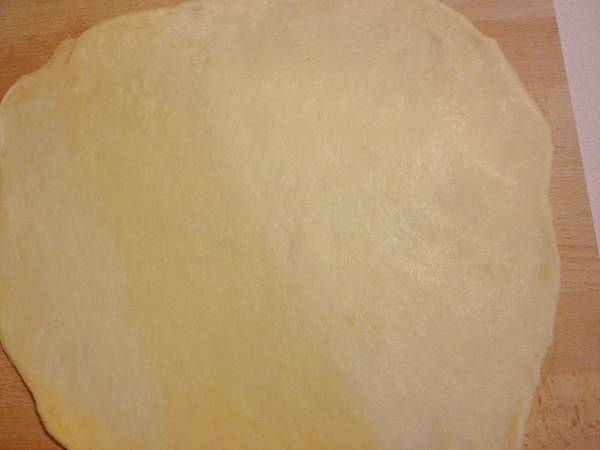 Fiore di pan brioche - Preparazione tappa 1
