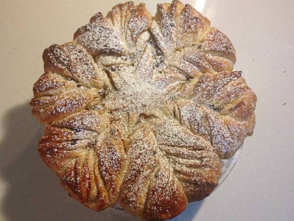 Fiore di pan brioche - Preparazione tappa 7