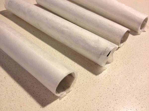 Candele di pasta sfoglia - Preparazione tappa 2