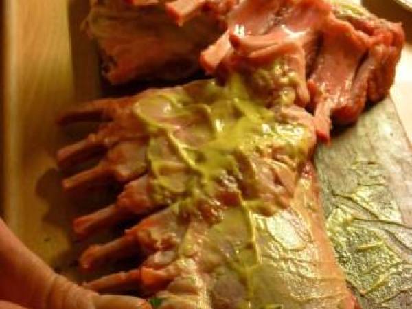 Carrè d'agnello alla Mitterrand - Preparazione tappa 2