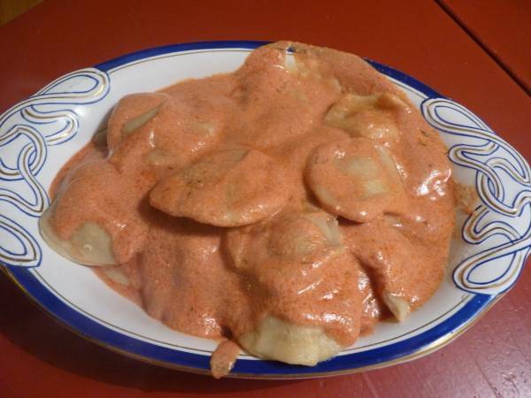 Ravioli Norsk al salmone, caprino e timo - Preparazione tappa 7