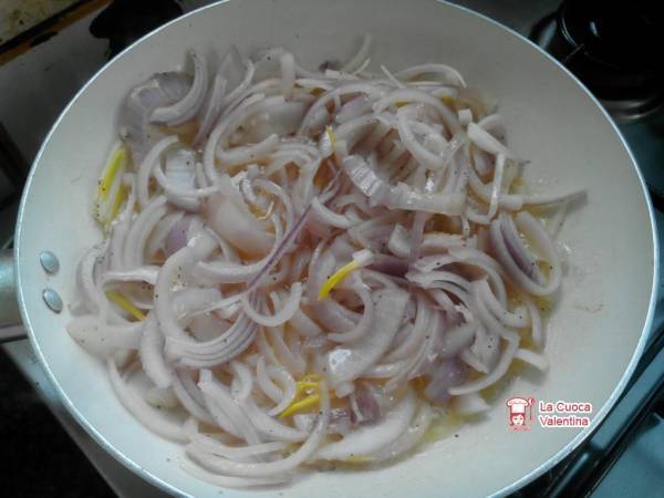 Cipolle alla pizzaiola - Preparazione tappa 2
