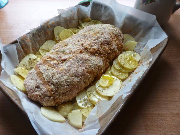 Polpettone ripieno di broccoli siciliani - Preparazione tappa 3