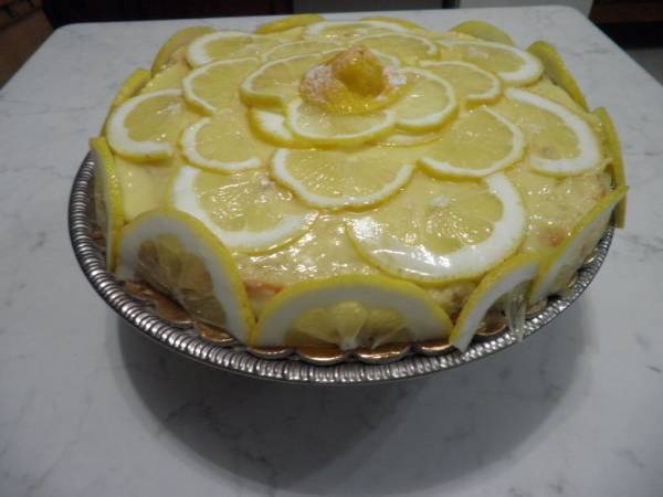 Crostata al limone con pasta frolla e pan di spagna - Preparazione tappa 1