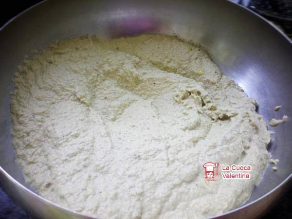 Tortino di melanzane farcito con scamorza affumicata e mortadella - Preparazione tappa 2