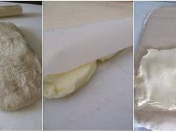 Esperimento: croissants au beurre - Preparazione tappa 1