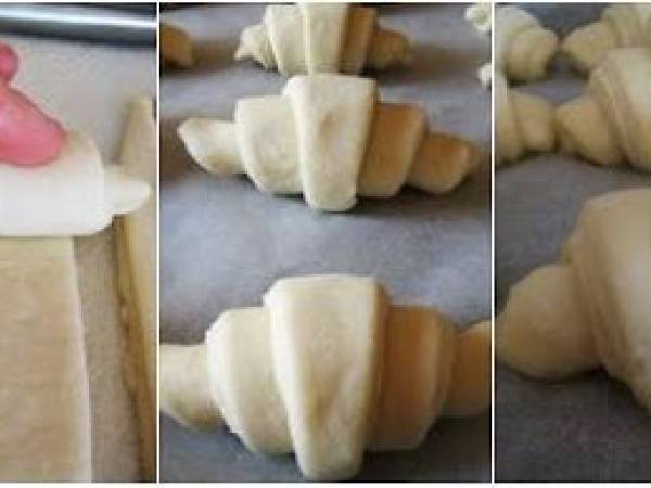 Esperimento: croissants au beurre - Preparazione tappa 6