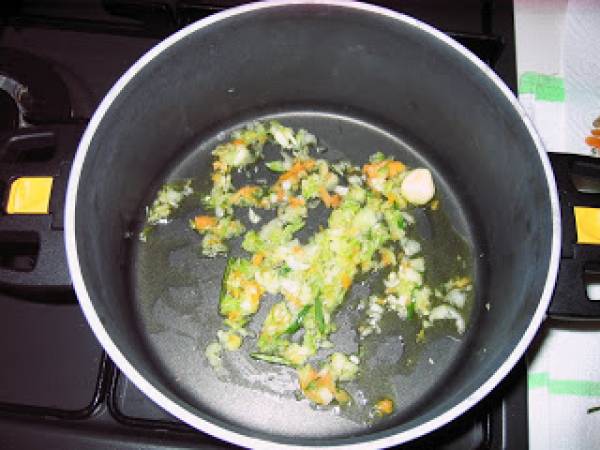 Riso Ceci e Zucca - Preparazione tappa 2