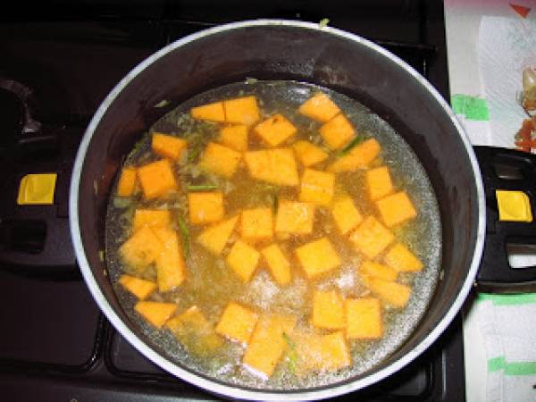 Riso Ceci e Zucca - Preparazione tappa 5
