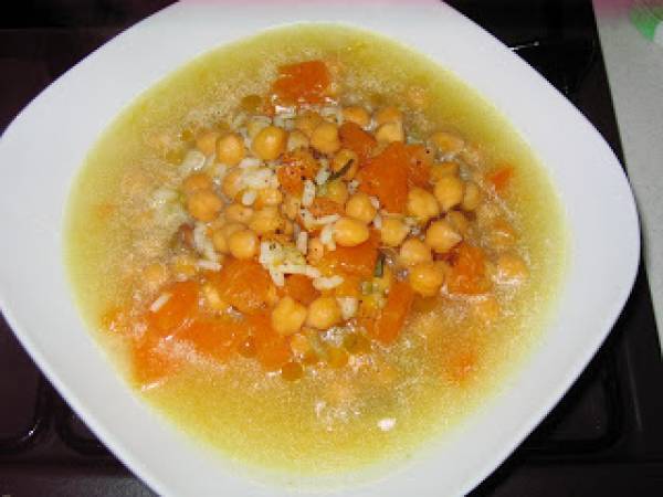 Riso Ceci e Zucca - Preparazione tappa 7