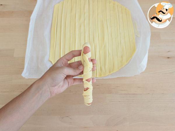 Ricetta per Halloween - Mummie di Wurstel - Preparazione tappa 2