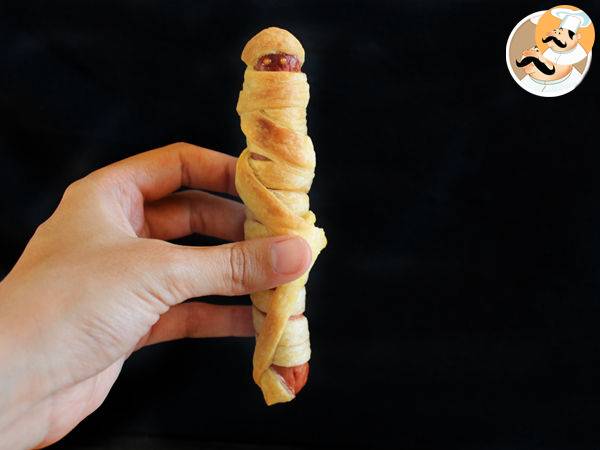 Ricetta per Halloween - Mummie di Wurstel - Preparazione tappa 5