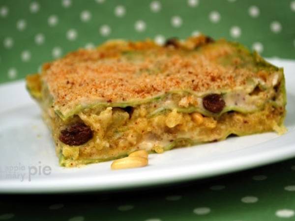 Lasagne al cavolfiore con besciamella alla bottarga - Preparazione tappa 7