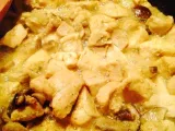 Tappa 2 - Bocconcini di pollo al curry con funghi