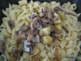 Tappa 2 - Pasticcio di pasta funghi e patate