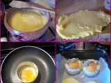 Tappa 3 - Crostini di polenta con uova e salsiccia