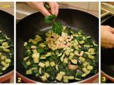 Tappa 1 - Filetti di Platessa con Zucchine e Mandorle