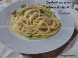 Tappa 1 - Spaghetti con tonno e colatura d'alici di Cetara