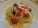 Tappa 1 - Spaghetti con datterini e basilico
