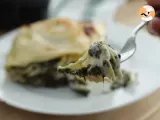 Tappa 6 - Lasagne con caprino e spinaci