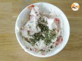 Tappa 5 - Coni di pasta sfoglia con salmone affumicato