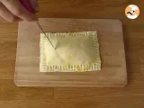 Tappa 4 - Fagottini di sfoglia con prosciutto e formaggio