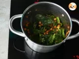 Tappa 5 - Zuppa di ceci con spinaci