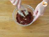 Tappa 4 - Muffin bicolore con cuore fondente al cioccolato