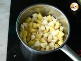 Tappa 1 - Vellutata di topinambur e patate con pancetta croccante