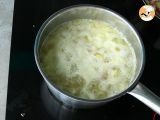 Tappa 2 - Vellutata di topinambur e patate con pancetta croccante