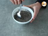 Tappa 1 - Pudding con semi di chia e Kiwi