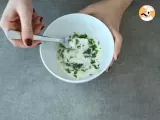 Tappa 2 - Insalata di cetrioli con salsa yogurt