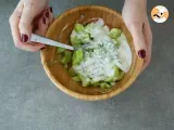 Tappa 3 - Insalata di cetrioli con salsa yogurt