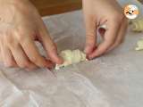 Tappa 4 - Cornetti di sfoglia con prosciutto cotto e formaggio fresco