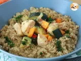 Tappa 4 - Quinoa con pollo e verdure