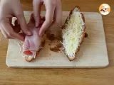 Tappa 2 - Cornetti salati con prosciutto e formaggio