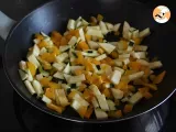 Tappa 2 - Frittata con peperoni e zucchine