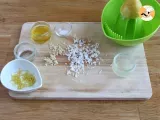Tappa 1 - Insalata di zucchine crude, caprino e limone