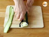 Tappa 1 - Involtini di zucchine e salmone affumicato