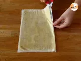 Tappa 1 - Torta salata di pasta fillo con prosciutto crudo e pomodori secchi