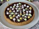 Tappa 6 - Torta di Pasqua con caramello e cioccolato