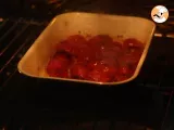 Tappa 2 - Bruschettone con pomodorini al forno, burrata e pinoli
