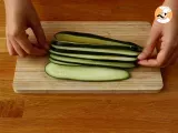 Tappa 1 - Involtini di zucchine al forno con prosciutto cotto e scamorza