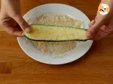 Tappa 2 - Involtini di zucchine al forno con prosciutto cotto e scamorza