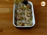 Tappa 6 - Involtini di zucchine al forno con prosciutto cotto e scamorza