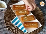 Tappa 6 - Feta Saganaki al forno: la ricetta greca con pasta fillo, feta e miele