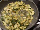 Tappa 3 - Carbonara vegetariana con zucchine