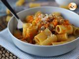 Tappa 8 - Pasta con zucca e salsiccia